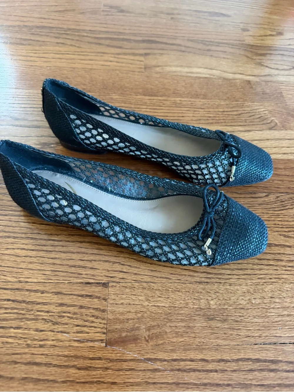 SAM EDELMAN May Woven Ballet Flats - Women's Comfort Slip-On 10